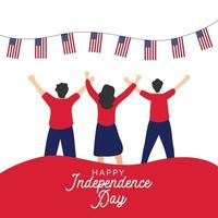 United states celebrations banner template. vector