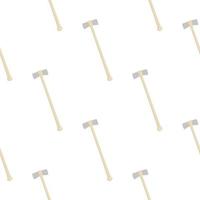Illustration on theme pattern steel axes with wooden handle vector