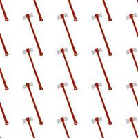 Illustration on theme pattern steel axes with wooden handle vector