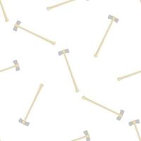 Illustration on theme pattern steel axes with wooden handle vector