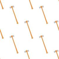 Illustration on theme pattern steel axes with wooden handle vector