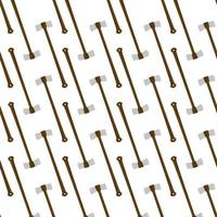 Illustration on theme pattern steel axes with wooden handle vector