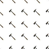 Illustration on theme pattern steel axes with wooden handle vector