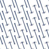 Illustration on theme pattern steel axes with wooden handle vector