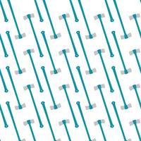 Illustration on theme pattern steel axes with wooden handle vector