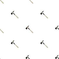 Illustration on theme pattern steel axes with wooden handle vector