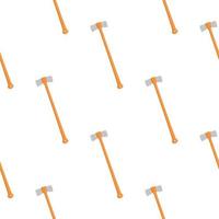 Illustration on theme pattern steel axes with wooden handle vector