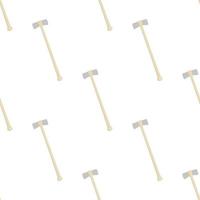 Illustration on theme pattern steel axes with wooden handle vector