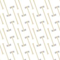 Illustration on theme pattern steel axes with wooden handle vector