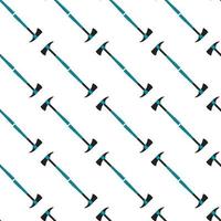 Illustration on theme pattern steel axes with wooden handle vector