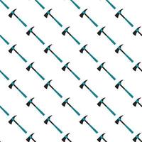 Illustration on theme pattern steel axes with wooden handle vector