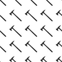 Illustration on theme pattern steel axes with wooden handle vector