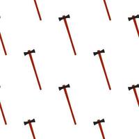 Illustration on theme pattern steel axes with wooden handle vector