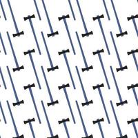 Illustration on theme pattern steel axes with wooden handle vector