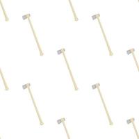 Illustration on theme pattern steel axes with wooden handle vector