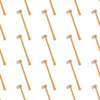Illustration on theme pattern steel axes with wooden handle vector