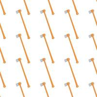 Illustration on theme pattern steel axes with wooden handle vector