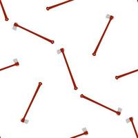 Illustration on theme pattern steel axes with wooden handle vector