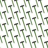 Illustration on theme pattern steel axes with wooden handle vector