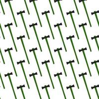 Illustration on theme pattern steel axes with wooden handle vector