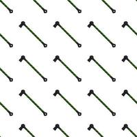 Illustration on theme pattern steel axes with wooden handle vector