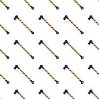 Illustration on theme pattern steel axes with wooden handle vector