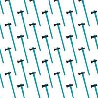 Illustration on theme pattern steel axes with wooden handle vector