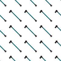 Illustration on theme pattern steel axes with wooden handle vector