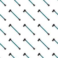 Illustration on theme pattern steel axes with wooden handle vector