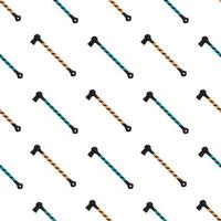 Illustration on theme pattern steel axes with wooden handle vector