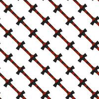 Illustration on theme pattern steel axes with wooden handle vector