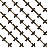 Illustration on theme pattern steel axes with wooden handle vector