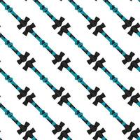 Illustration on theme pattern steel axes with wooden handle vector