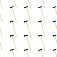 Illustration on theme pattern steel axes with wooden handle vector