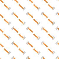 Illustration on theme pattern steel axes with wooden handle vector