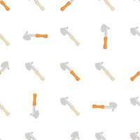 Illustration on theme pattern steel axes with wooden handle vector