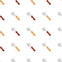 Illustration on theme pattern steel axes with wooden handle vector