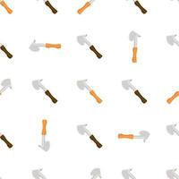 Illustration on theme pattern steel axes with wooden handle vector