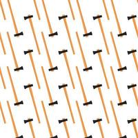 Illustration on theme pattern steel axes with wooden handle vector