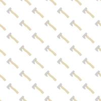Illustration on theme pattern steel axes with wooden handle vector