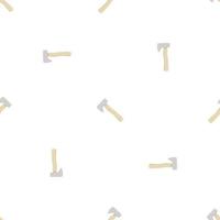 Illustration on theme pattern steel axes with wooden handle vector