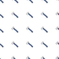 Illustration on theme pattern steel axes with wooden handle vector