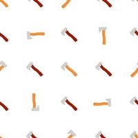 Illustration on theme pattern steel axes with wooden handle vector