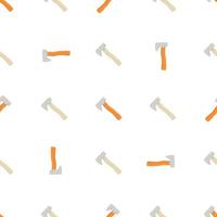 Illustration on theme pattern steel axes with wooden handle vector