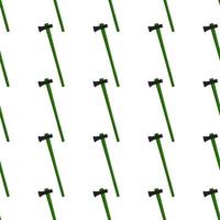 Illustration on theme pattern steel axes with wooden handle vector