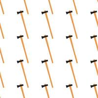 Illustration on theme pattern steel axes with wooden handle vector