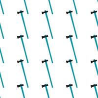 Illustration on theme pattern steel axes with wooden handle vector