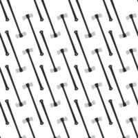 Illustration on theme pattern steel axes with wooden handle vector