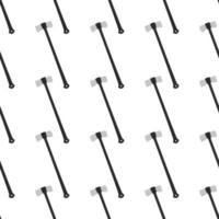 Illustration on theme pattern steel axes with wooden handle vector
