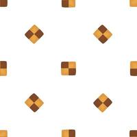 juego grande de galletas idénticas, juego de galletas de colores vector